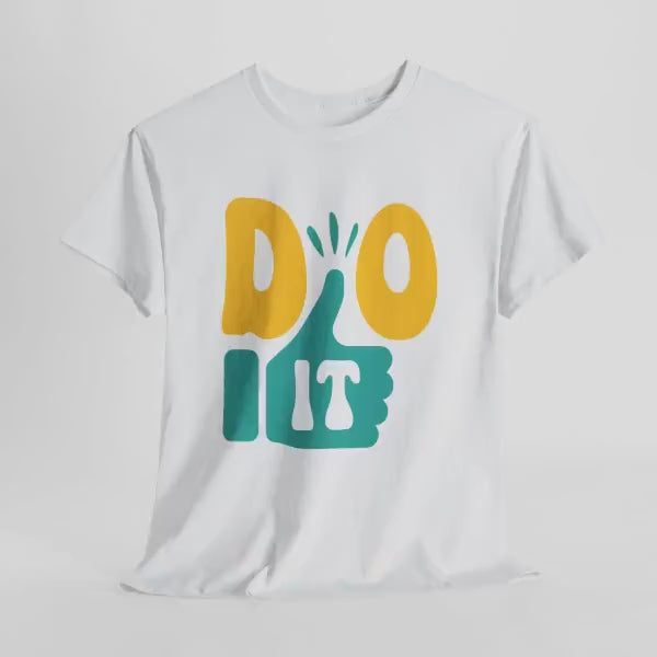 Motivational Do It Shirt | Graphic Tee with Thumbs Up Graphic