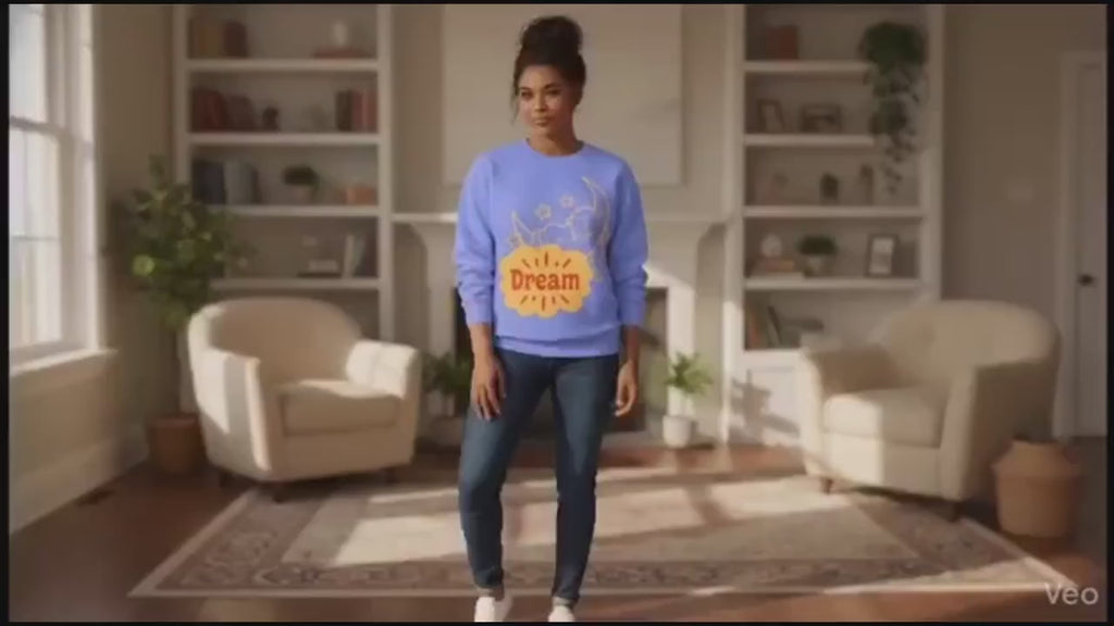 Retro Moon Embroidered Sweatshirt – Dreamy Vintage Celestial Comfort